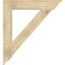 Ekena Millwork Traditional Traditional Rough Sawn Bracket, Douglas Fir, 6"W x 40"D x 44"H BKT06X40X44TRA01RDF - alternate 2
